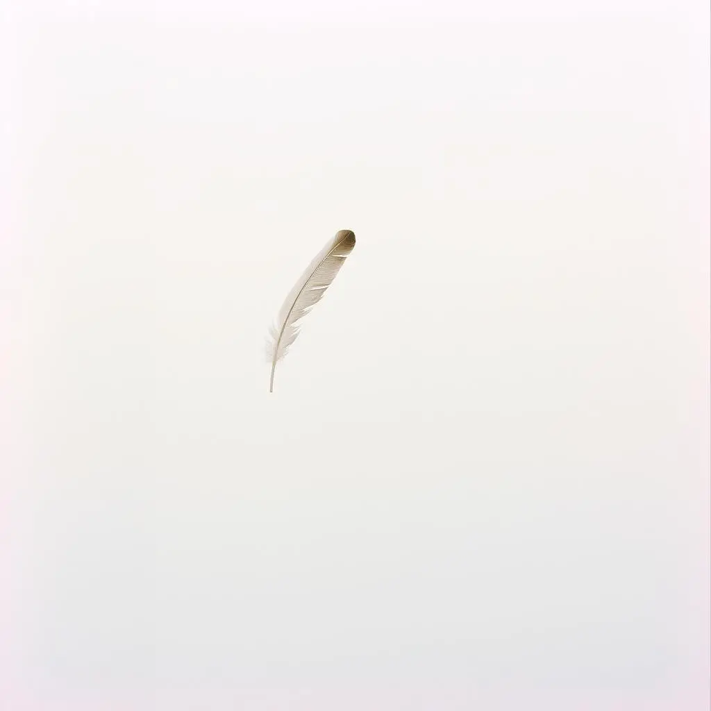Original white feather bonus artwork